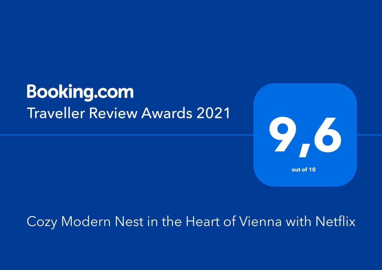 Cozy Modern Nest In The Heart Of Vienna With Netflix Lägenhet Exteriör bild